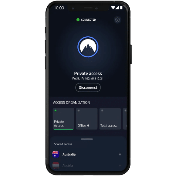 Nordvpn aplicacion encriptada pantalla conectado ingles Nordvpn aplicacion encriptada pantalla conectado ingles
