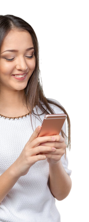 pretty female teenager using smartphone 1 pretty female teenager using smartphone 1